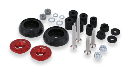 Stuurgewichtset 'SuperLight' Ducati SuperSport 939 S (2017-2020) leveringsomvang en details rode set