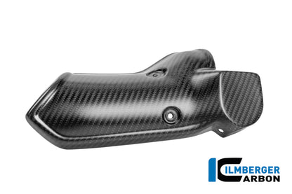 Exhaust Heat Shield matte carbon BMW R1300GS Adventure Triple Black 2024+