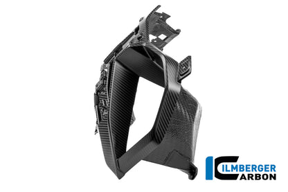 Left Air Intake panel cover, matte Carbon BMW R1300GS Adventure Option 719 Karakorum (2024+)
