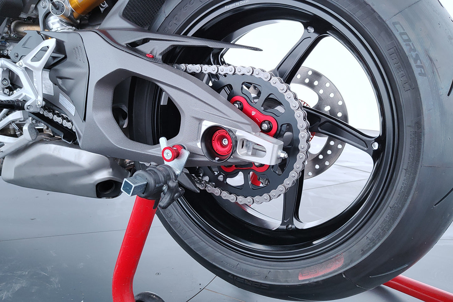 Aluminium achtertandwiel 43T Ducati Panigale V4 (2025+)