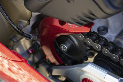 Voortandwiel cover Ducati Panigale V4 (2025+) CP172R gemonteerd op Panigale