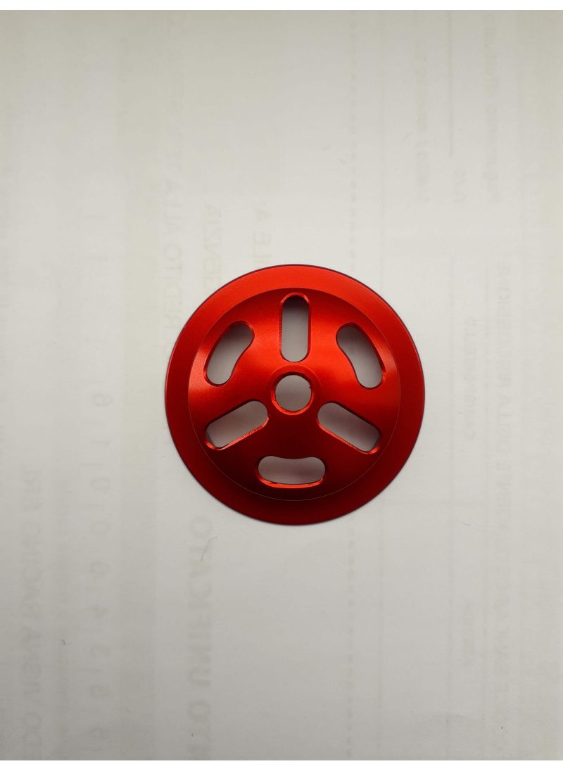 EVR lagercover voor geventileerde drukplaat - Rood Ducati Hypermotard 1100S (2007-2009)