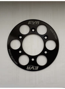 EVR topplaat voor geventileerde drukplaat - zwart Ducati Hypermotard 1100 EVO (2010-2012)