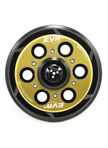 EVR geventileerde Drukplaat Koppeling - basis zwart / goudkleurige topplaat Ducati Hypermotard 1100 EVO (2010-2012)