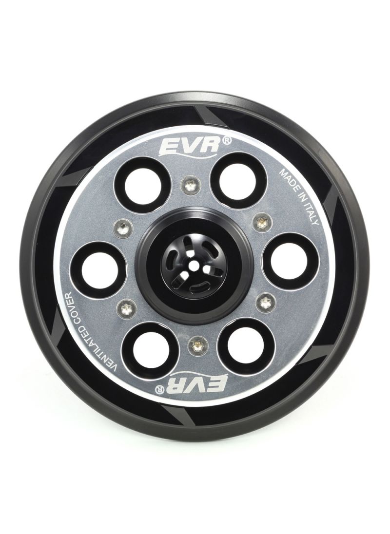 EVR geventileerde Drukplaat Koppeling - basis zwart / zilverkleurige topplaat Ducati 998S (2002-2003)