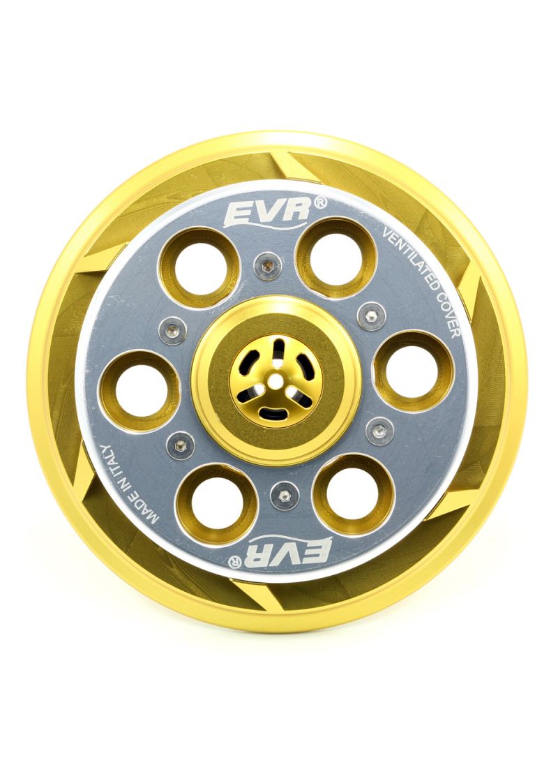 EVR geventileerde Drukplaat Koppeling - basis goud / zilverkleurige topplaat Ducati Hypermotard 1100S (2007-2009)