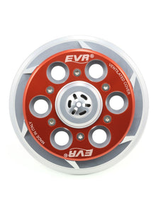 EVR geventileerde Drukplaat Koppeling - basis zilver / rode topplaat Ducati 998S (2002-2003)