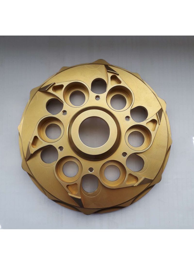 EVR Anti-clank basisplaat voor anti-clank drukplaat - goud Ducati Hypermotard 1100S (2007-2009)