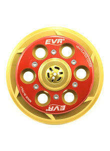 EVR Anti-clank Drukplaat Koppeling - basis goud / rode topplaat Ducati Hypermotard 1100S (2007-2009)