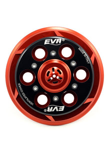 EVR Anti-clank Drukplaat Koppeling - basis rood / zwarte topplaat Ducati Hypermotard 1100 (2007-2012)