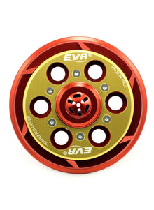 EVR Anti-clank Drukplaat Koppeling - basis rood / goudkleurige topplaat Ducati Hypermotard 1100 (2007-2012)