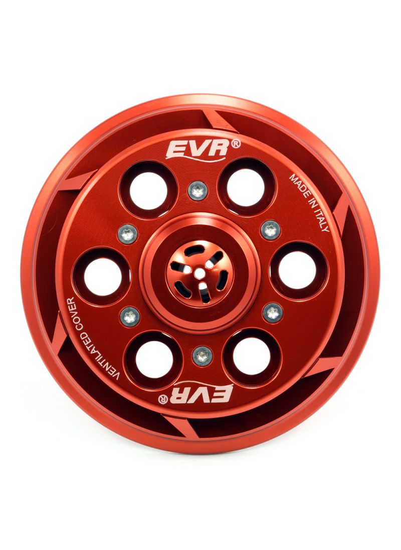 EVR Anti-clank Drukplaat Koppeling - basis rood / rode topplaat Ducati Hypermotard 1100S (2007-2009)