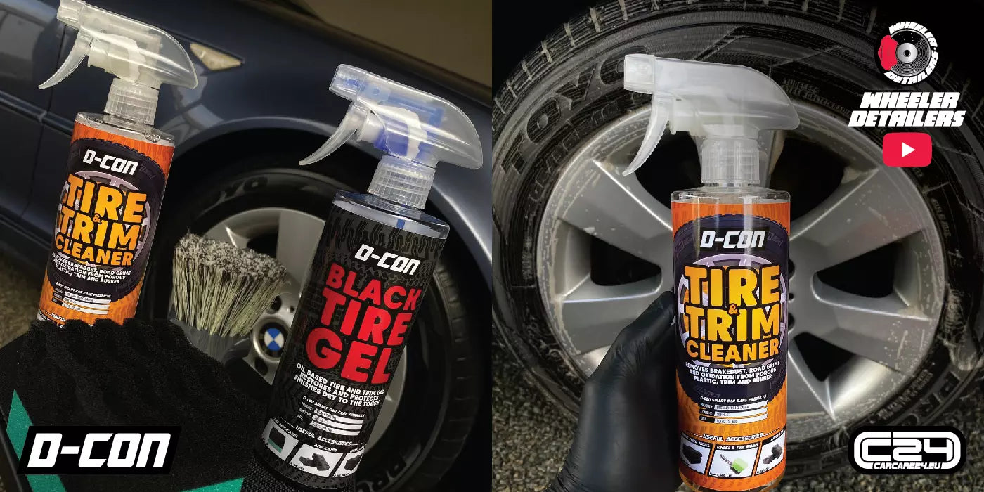 D-Con Tire Rubber Trim Plastic Cleaner 500ml