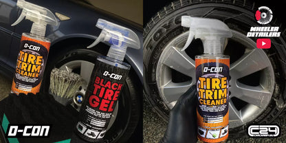 D-Con Tire Rubber Trim Plastic Cleaner 500ml