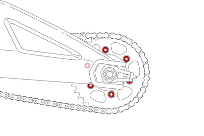 CNC Racing Back -tandle