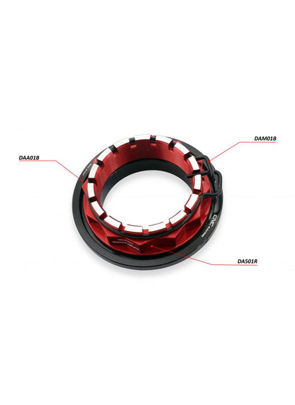 Achteras 'Bicolore' Moer Tandwieldrager Links Ducati Diavel V4 RS (2025+)