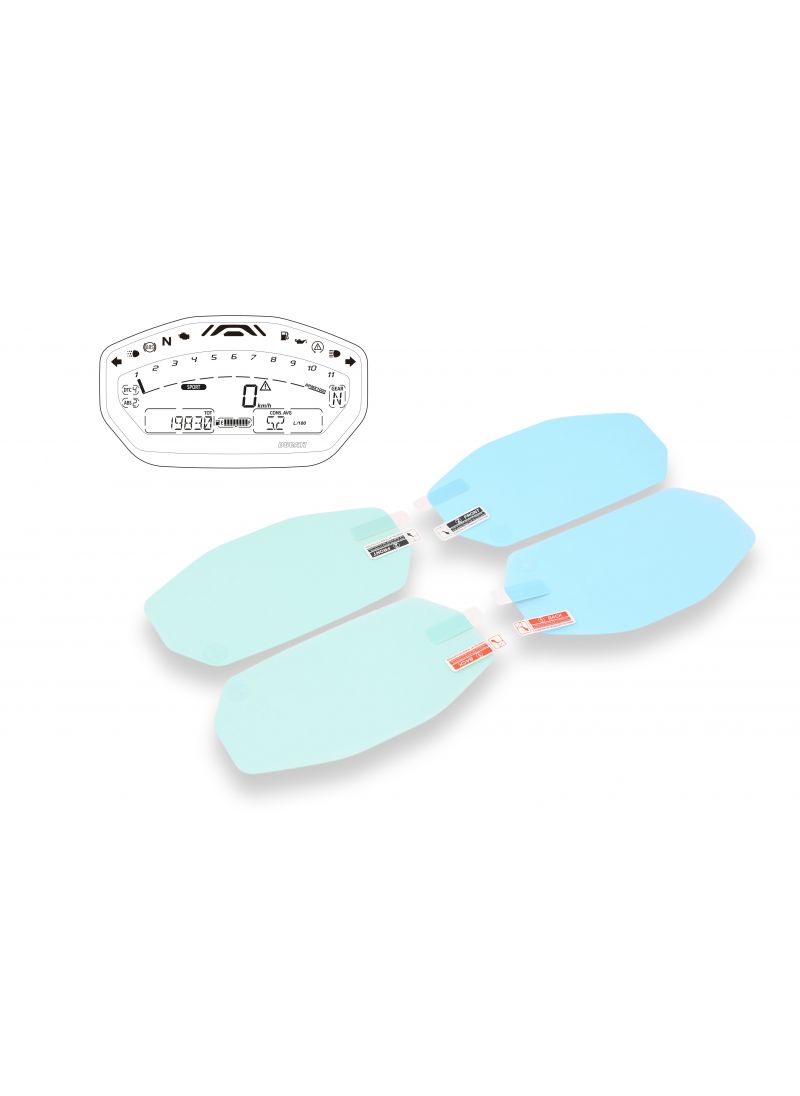 Dashboard Protector Kit (4 st) SuperSport 939 - CNC Racing Ducati SuperSport 939 (2017-2020)