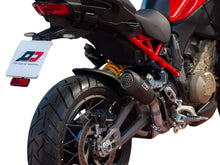 QD slip-on uitlaat met decat (Racing) Gunshot Dark Matter Ducati Multistrada V4 Rally 2025+