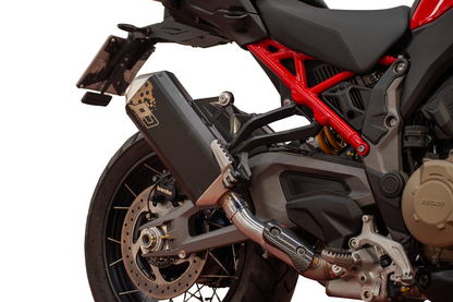 QD slip-on uitlaat X-Plorer Dark Ducati Multistrada V4 2025+
