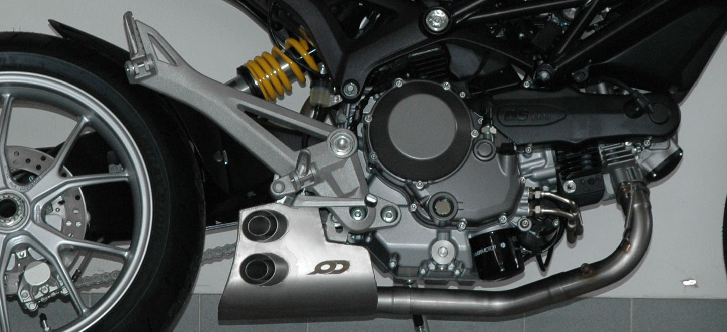 QD Exbox Evo Exhaust system Ducati Monster 1100 (2009-2015)