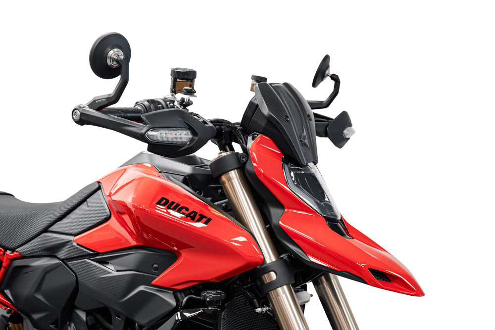 Bar-End Spiegels (Retro) Ducati Hypermotard V2 (2026+) Handguard