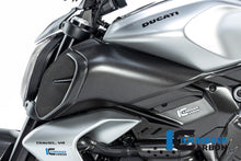 Luchtinlaat paneel Links mat carbon Ducati Diavel V4 RS (2025+)