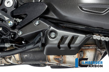 Uitlaat hitteschild links mat carbon Ducati Diavel V4 RS (2025+)