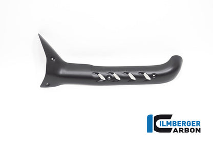 Uitlaat Hitteschild on the manifold mat carbon Ducati Diavel V4 RS (2025+)
