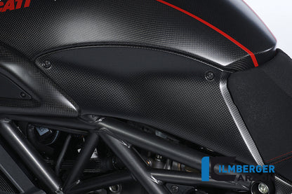 Cubierta del tanque del lado izquierdo de carbono Ducati Diavel Ducati Diavel (2014-2018)