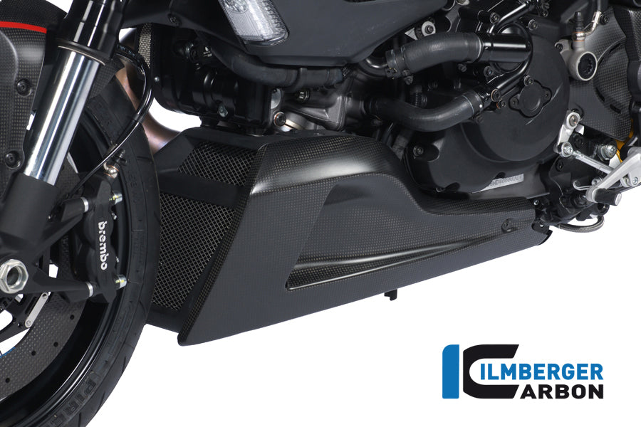 Bellypan de carbono (izquierda) Ducati Diavel Ducati Diavel Strada (2013-2015)