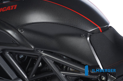 Cubierta del tanque del lado izquierdo de carbono Ducati Diavel Ducati Diavel (2014-2018)
