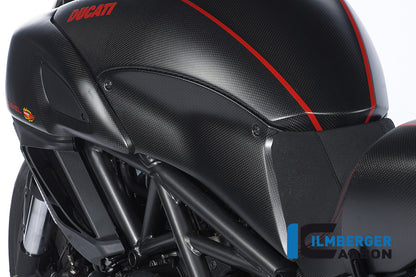 Cubierta del tanque del lado izquierdo de carbono Ducati Diavel Ducati Diavel (2014-2018)