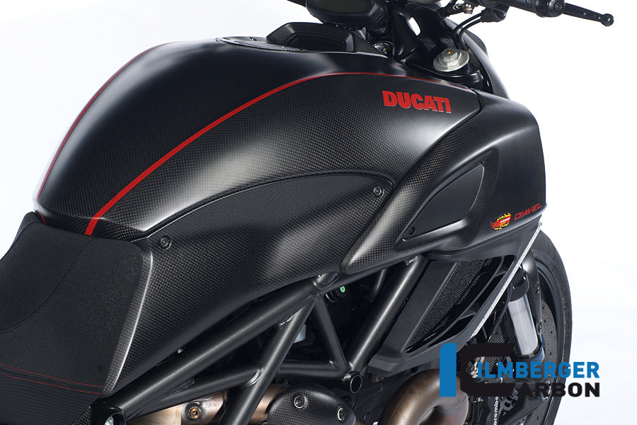 Cubierta del tanque del lado derecho de carbono Ducati Diavel Ducati Diavel (2014-2018)