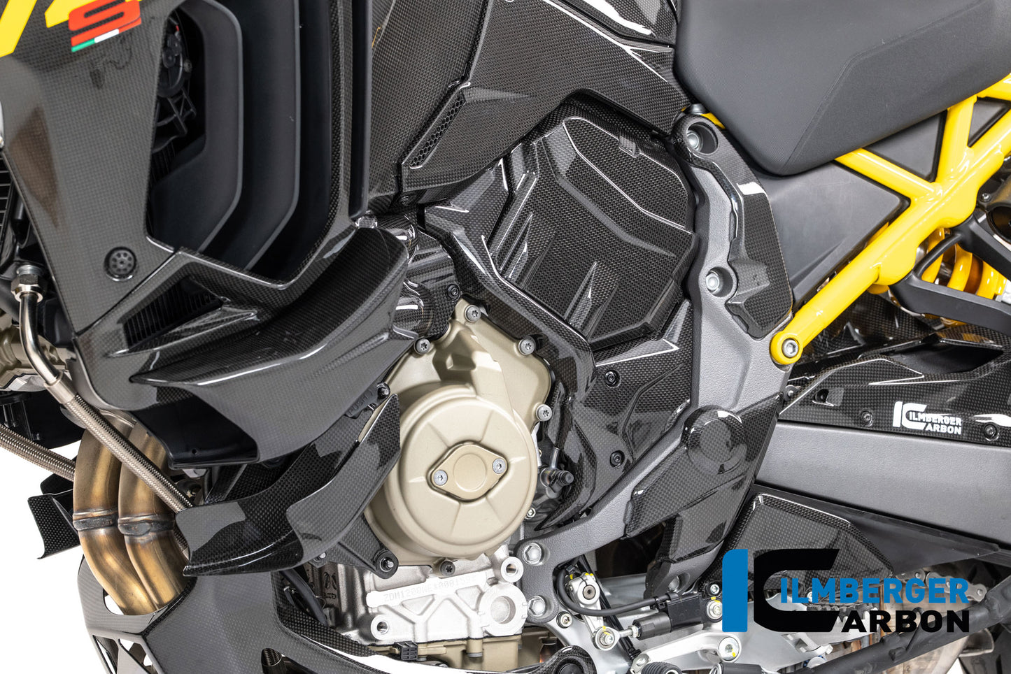 Framecover links glanzend carbon Ducati Multistrada V4 (2025+)