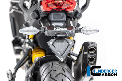 Kentekenplaathouder glanzend carbon Multistrada V4 (2025+)