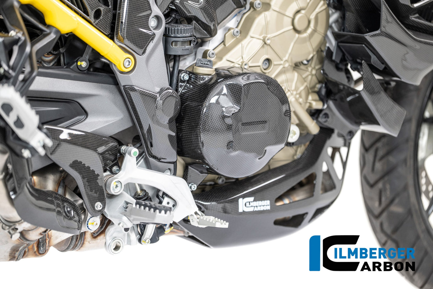 Framecover rechts glanzend carbon Ducati Multistrada V4 Pikes Peak (2025+)