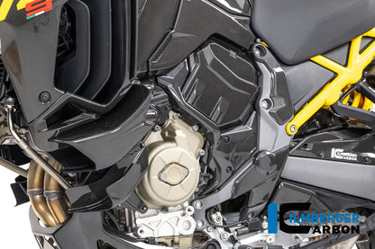 Bovenste framecover links glanzend carbon Ducati Multistrada V4 (2025+)