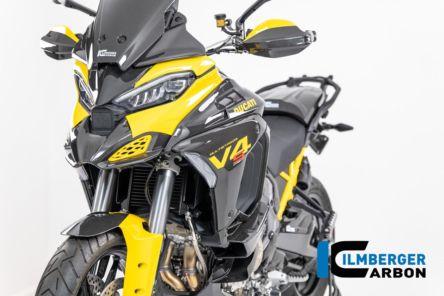Voorkuip zijpaneel links glanzend carbon Ducati Multistrada V4S (2025+)