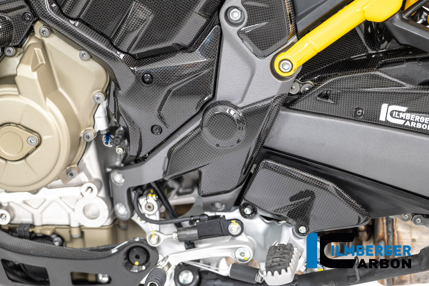 Voortandwielcover glanzend carbon Ducati Multistrada V4RS (2025+)
