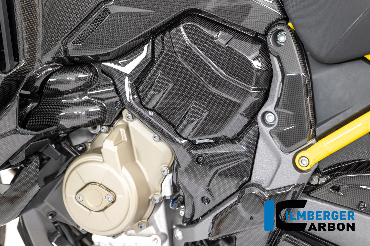 Waterpomp beschermer glanzend carbon Ducati Multistrada V4 (2025+)