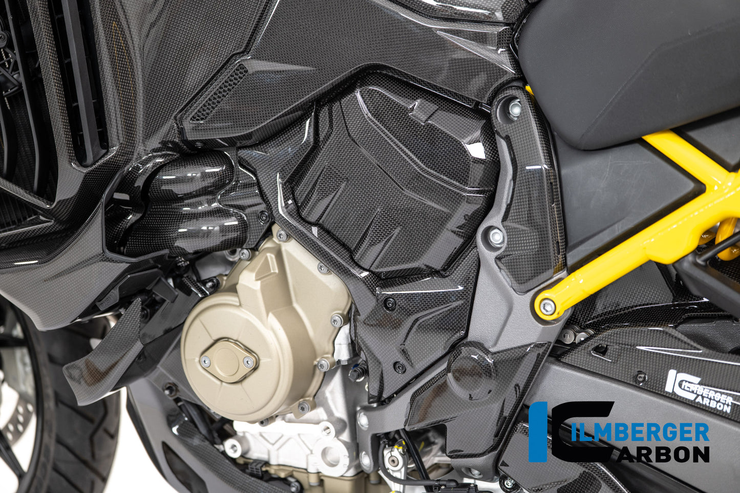 Voortandwielcover glanzend carbon Ducati Multistrada V4 (2025+)