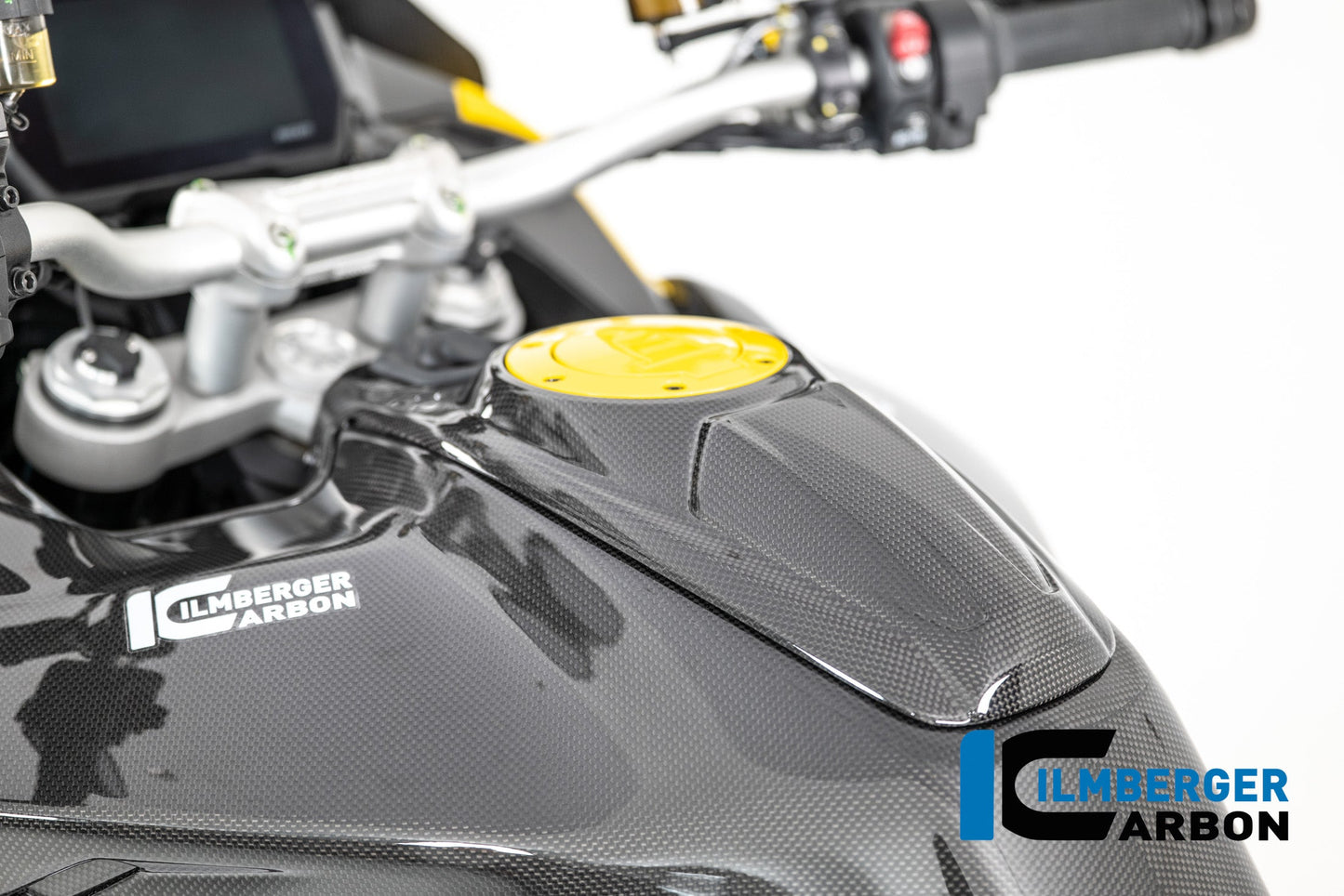 Bovenste tankcover glanzend carbon Ducati Multistrada V4RS (2024)