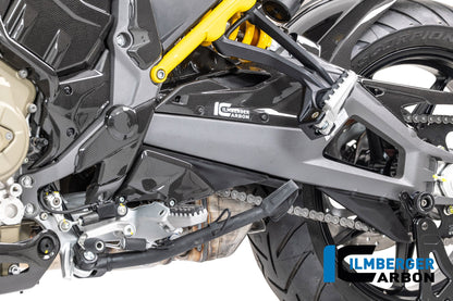 Heelplate links glanzend carbon Ducati Multistrada V4RS (2024)