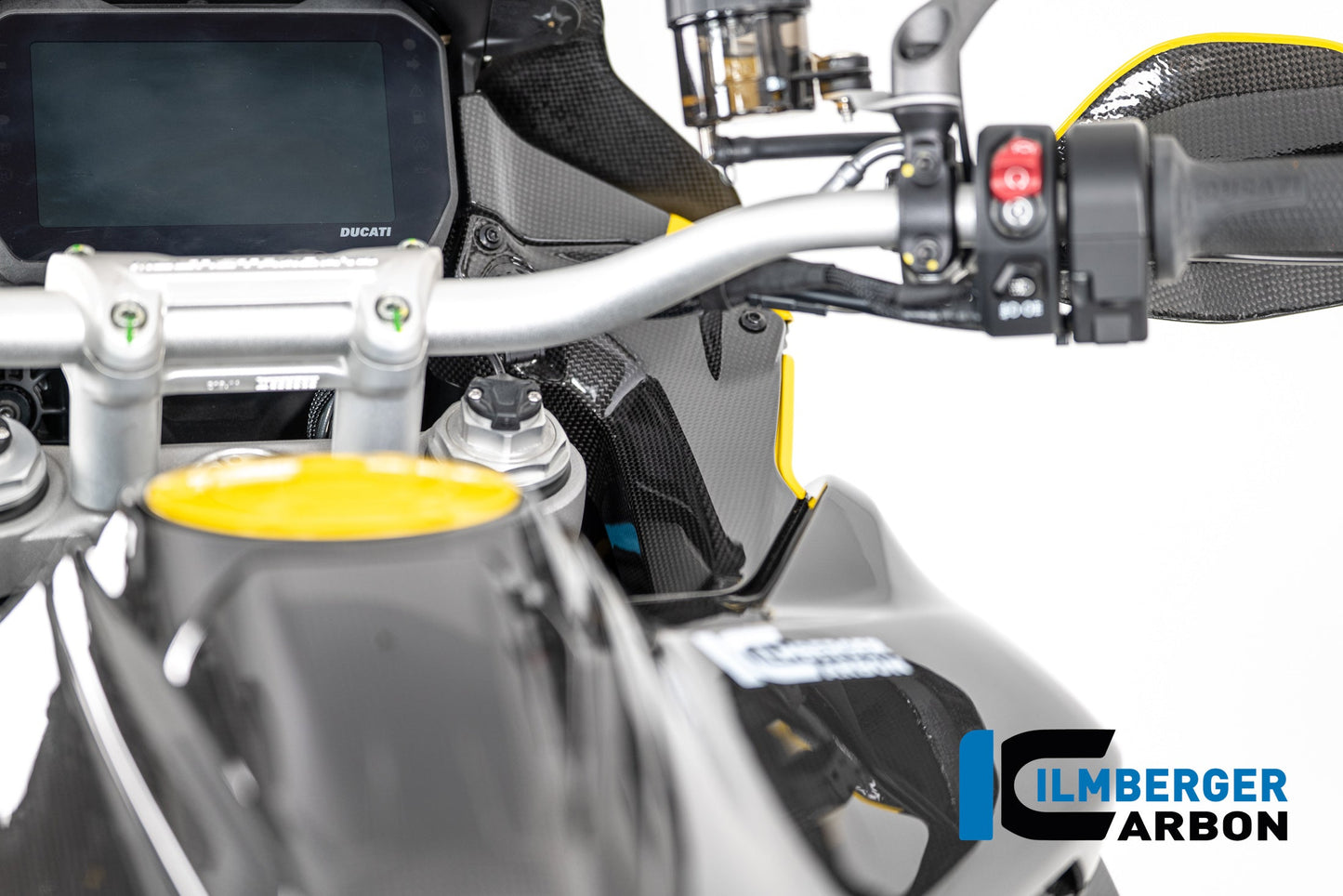 Rechter cockpit cover glanzend carbon Ducati Multistrada V4S (2025+)
