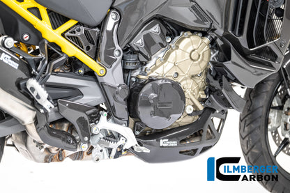 Heelplate rechts glanzend carbon Ducati Multistrada V4 (2025+)