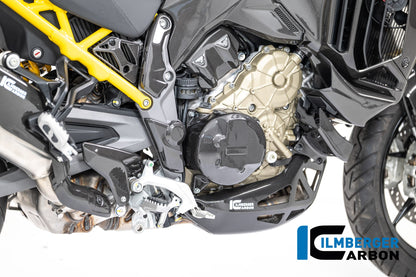 Heelplate rechts glanzend carbon Ducati Multistrada V4RS (2025+)