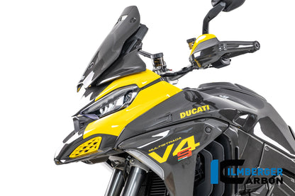 Voorkuip middenpaneel glanzend carbon Ducati Multistrada V4RS (2025+)