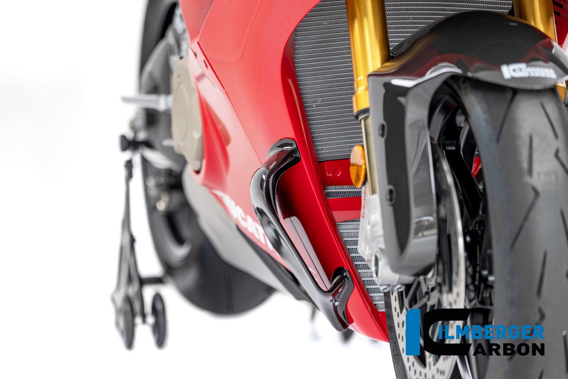 Radiator sidepod (rechts) glanzend carbon Ducati Panigale V4 Tricolore (2025)
