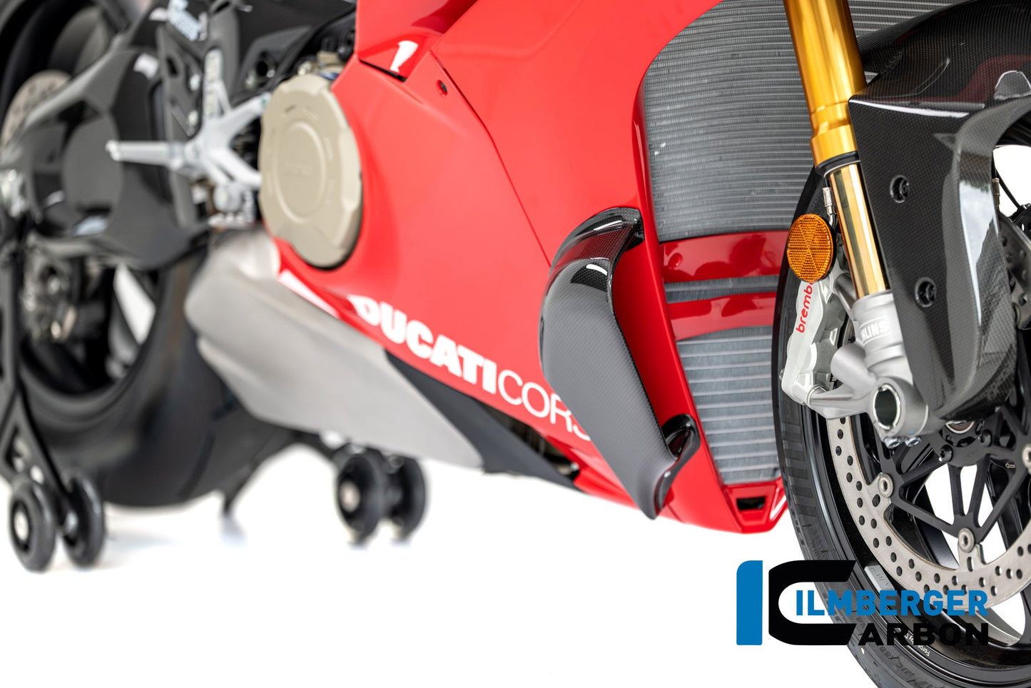 Radiator sidepod (rechts) glanzend carbon Ducati Panigale V4R Racing (2025+)