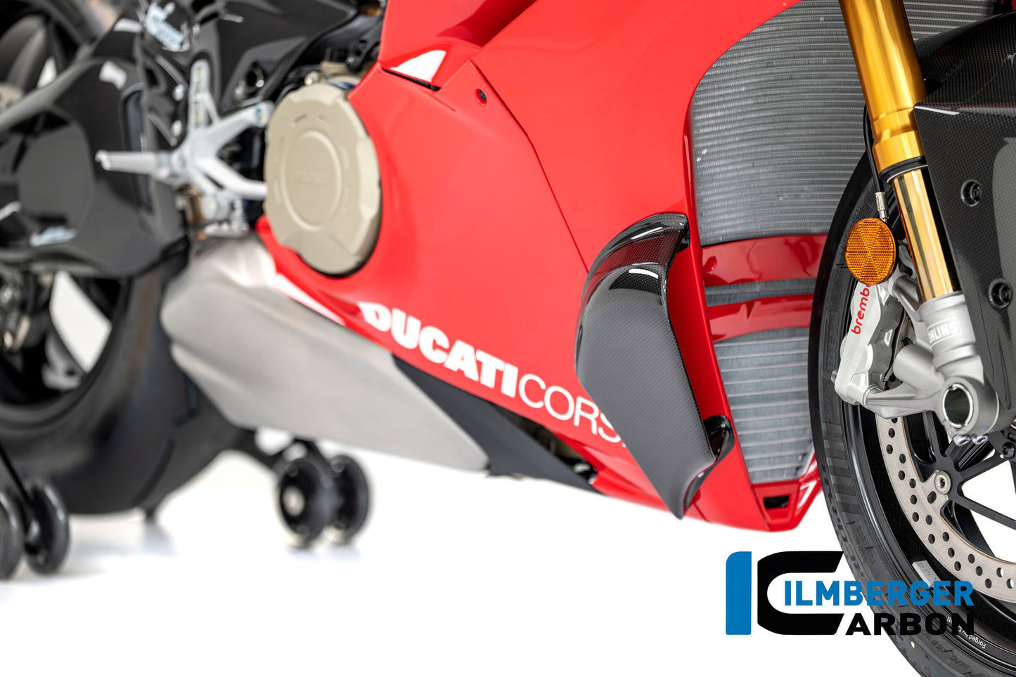 Radiator sidepod (rechts) glanzend carbon Ducati Panigale V4S (2025+)